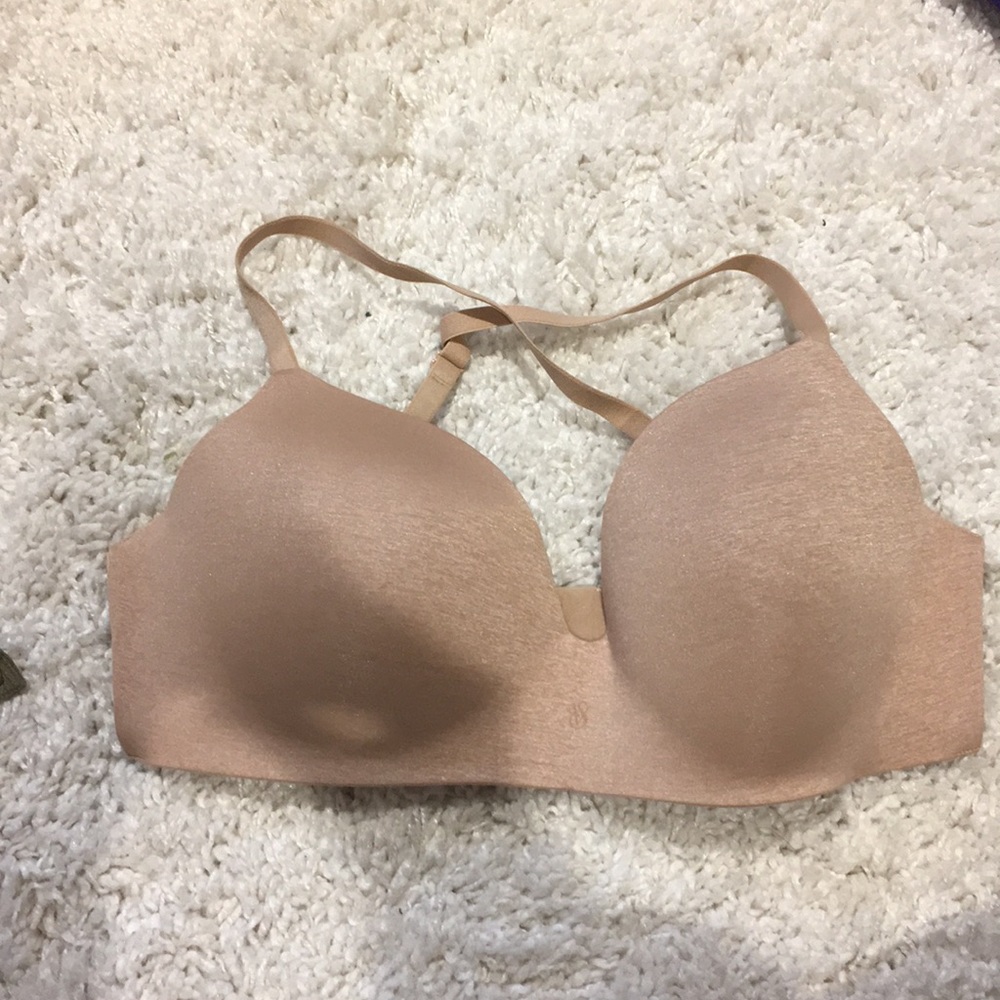 Victoria’s secret unlined bra in tan